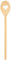 teemando® Cucchiaio da cucina di marca stabile in legno con cuore, 30 cm, cucchiaio ovale per cucinare e cuocere, indistruttibile con uso normale