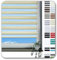 Rollmayer Doppelrollo Klemmfix ohne Bohren Klemmrollo Fensterrollo Duo Rollo Sonnenschutzrollo Zebrarollo Seitenzugrollo für Fenster und Tür (Creme - 120 x 130 cm - BxH)