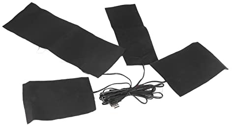 Tyenaza 3 Gear elektrische Heizkissenmatte, multifunktional, waschbar, Winter-USB-Heizfolie für Zuhause und draußen