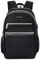 KEOFID Rucksack Damen Klein, Wasserdicht Kleiner Rucksack, Damenrucksack Geldbörse, Elegant Daypack für Freizeit Schule Reisen Arbeit(Schwarz)