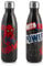 H&h bottiglia termica spiderman black marvel in acciaio inox lt 0,5