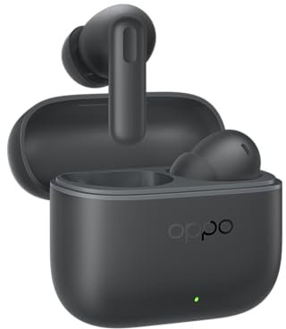 OPPO Enco Buds3 Pro - Auriculares True inalámbricos, 54 h de autonomía, Controlador dinámico de 12,4 mm, BT 5.4, Controles táctiles, cancelación de Ruido pasiva, Android e iOS, IP55, versión Italiana