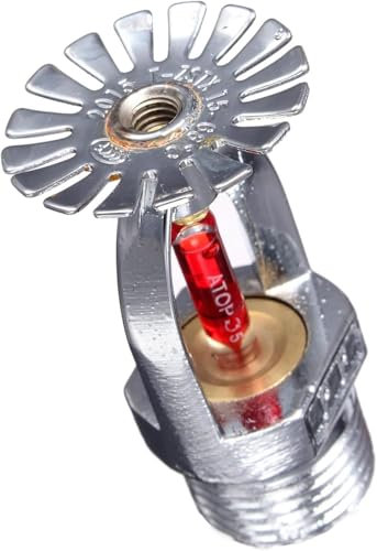 1/2 Inch Pendent Type Sprinkler Feuer Sprinklerkopf Feuersprinklerkopf Fire Sprinkler Head 68 ℃/155 ℉ Feuersprinkler für Zuhause