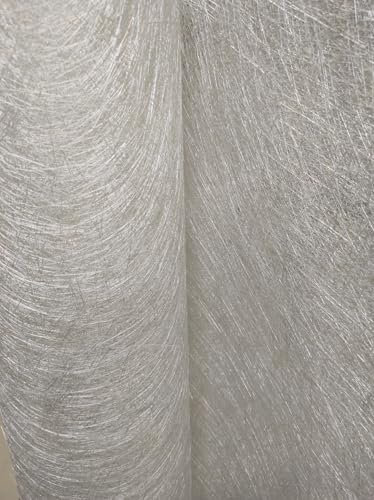BYGRYPS TexoGryps MAT Tissu en fibre de verre et grammage 450 g/m² Rouleau 70 m² (H 1,05 m x L 66,66 m), tissage multidirectionnel, idéal pour la technique de stratification et d'infusion