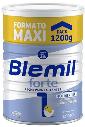 Blemil 1 Forte | 1200g | Leche de Inicio en polvo Desde el Primer Día | Para Lactantes, Formato Ahorro