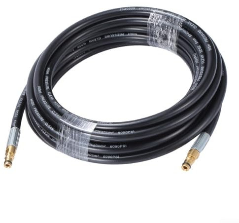 Replacement Hose Connectors, High Pressure Extension Hose Comes With Quick Coupler For KARCHER For K SERIES Pressure Washers(5M)