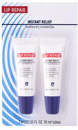 Moisturizing Lip Balm,2pcs Lip Repair Cream for Dry Cracked Lips -Langanhaltende feuchtigkeitsspendende Lippenpflege Intensive Lip Repair for Cracked-Natürlicher Lippenschutz-Geschenke für Frauen Mädc