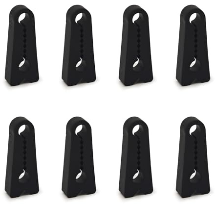 8 Stück Autotür Stoßdämpfer Pads,Silikon Autotür Dämpfer | Geräuschdämpfende Polster, Silicone Buffer Pad for Car Door Locks, Stoßdämpfung und Polsterung, Fall- und Aufprallschutz(Noir