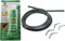 Spares2go Door Seal 4 Sided Gasket Rounded Corner Clips 198cm and Glue Sealant Compatible with AEG, Electrolux, Zanussi Oven Cookers