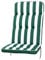 Kettler Polen KETTtex 2154 Auflage Hochlehner Alicante Blockstreifen grün-weiß Sitzpolster 120x50x7 cm