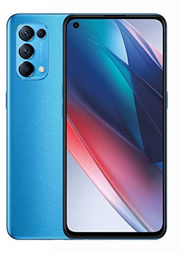 OPPO Find X3 Lite 5G - 8GB RAM and 128GB Storage SIM Free Smartphone (6.4 inch, 64MP Quad Camera, Dual SIM) - Blue