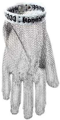 ZYYWX Cut Resistant Glove 304 Stainless Steel Cut Resistant Gloves, Anti-Chainsaw, Butchery, Oyster Go Work Gloves (Size : 2pcs/XL)