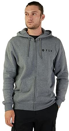 Fox Racing Herren Standard Absolute Fleece Reißverschluss, Heather Graphite, Größe L