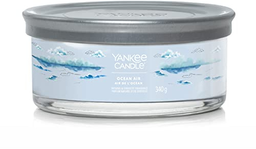 Yankee Candle Signature Scented Candle | Ocean Air Multi-Wick Tumbler Candle | Soy Wax Blend Long Burning Candle | Perfect Gifts for Women