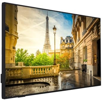 KIMEX - Monitor professionale - 43 pollici - Alta luminosità 700 cd/m² - Risoluzione UHD 4K - Utilizzo 24/7 - Sistema operativo integrato Android - 164-4371