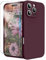 INGIDO for iPhone 16 Pro Case, Liquid Silicone Case with Camera Protection Soft Gel Rubber Cover with Microfiber Lining Shockproof Protective Phone Case for iPhone 16 Pro 6.3 (Plum)