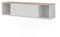 Vicco Wandregal Betti, hängendes Regal, Weiß/Sonoma, 120 x 30 cm