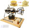 YLFFFZXK Macchina per Popcorn Vintage, pentola a Pressione per Popcorn, Macchina per Popcorn a Fuoco Aperto, Riscaldamento Lento dei Popcorn a Mano, Produzione di Popcorn a Pressione, per riunioni di