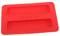 VOSAREA Toaster Upper Lid Bread Maker Cover Silicone Toaster Lid Red for Kitchen