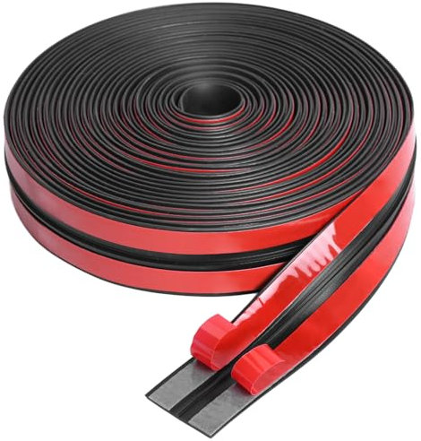 SDLDEER Junta de goma para parabrisas de coche, 7 m x 30 mm, en forma de T, para coche, camión, puerta, ventana, decoración