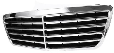 UOEMCRTB Auto Kühlergrill Für Mercedes Für Benz W210 E200 E180 E300 1999 2000 2001 Auto-Frontstoßstangengrill