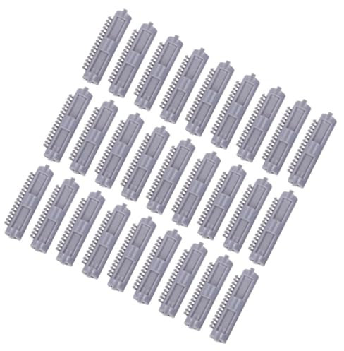 NOLITOY 50-teiliges Set Dauerwelle Süßer Extender Auto Sicherung Elektrischer Schlüssel Offene Türgriffe Trockene Kleiderschlitze Faltbarer Trichter Aufkleber Für Zubehör Abs Grey