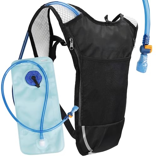 Retoo Zaino idratante da 2 l, gilet da corsa ultraleggero per corsa e ciclismo
