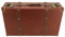 Vintage Leder Mini Leder -Koffer mit Legierungsschloss, Retro -Kofferraum mit Praktischem Griff, Hervorragend in Feiertagen, Event -Requisiten, für Zuhause oder Reisen
