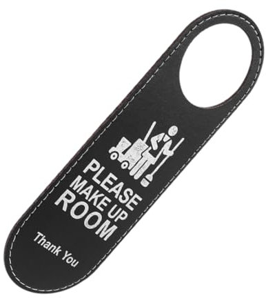 VALICLUD Türschild Doppelseitig Für Hotelzimmer Mit Aufhänger Aufschrift Bitte Nicht Stören Zimmer Aufräumen