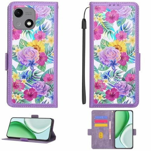 Kinetijy hülle Kompatibel Für Opel Mobile Smart J5 Hülle Case Handyhülle Schutzhülle [Mit 9H Härte HD Schutzfolie][RFID-Blockierung][Brechungseffekt] LPT-HUA1