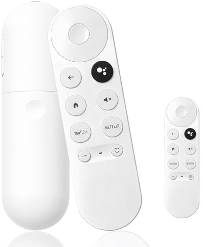 Mando a Distancia Bluetooth para Google Chromecast, G9N9N, Mando a Distancia de Repuesto para Google, Mando a Distancia por Voz para Google TV G9N9N GA01409 GA01919 GA01920 GA01923 GA02463 GA02464