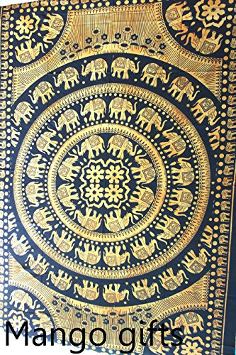 GESCHENKE Mango Elefanten Mandala Wandbehang Tapisserie