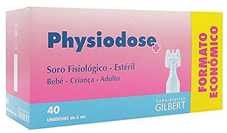Gilbert Physiodose Physiological Serum Monodoses 40x5ml