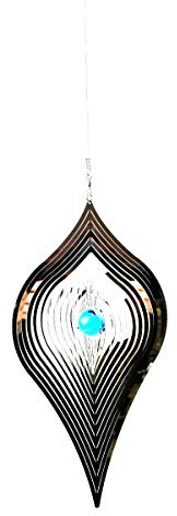 SK Style Large Hanging Stainless Steel Garden Wind Spinner Sun Catcher - Kite