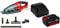 Einhell 2347120 Aspiratore a Batteria Portatile Te-VC, 18 Li-Solo, Rosso, Nero + Power-X-Change Starter Kit, Caricabatteria e Batteria da 4000 mAh Li-Ion, Nero, Rosso