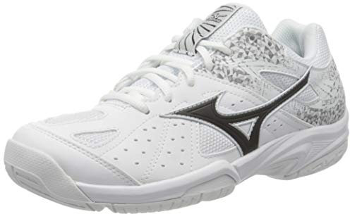 Mizuno Unisex Break Shot 2 Ac Tennisschuhe, Weiß (Wht/Black/Wht 08), 42.5 EU