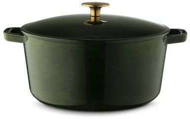 Dutch Oven (5.5 Quarts, Emerald Green)