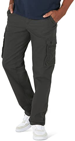 Lee Herren Wyoming Cargohose mit Lockerer Passform Unterhose, Shadow, 34W / 32L