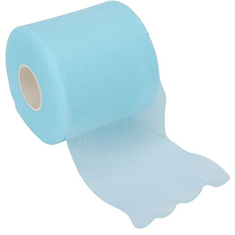 Wakects Unterverband aus Schaumstoff,Verwendung mit Sporttape,Multifunktionales Schaumstoff-Underwrap Sports Foam Pre Wrap, für Erste Hilfe, Sportschutz und Handgelenk(6,5 cm x 27 m) (Blau)