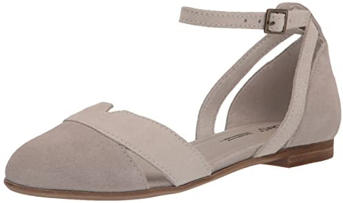 TOMS Juliannah, Bailarinas Planas Mujer, Gris Guijarro, 42 EU