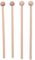 Lot de 2 paires de à percussion pour carillon énergétique, xylophone, bloc de bois, glockenspiel et