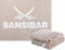 Sansibar Sylt Wohndecke Kuscheldecke Tagesdecke Sofadecke Microfaser 150x200 cm Taupe-Offwhite