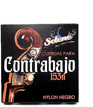 Contrabajo Tololoche Double Bass Strings, Selene (Full Set, 4 Strings), Cuerdas para Contrabajo/Tololoche