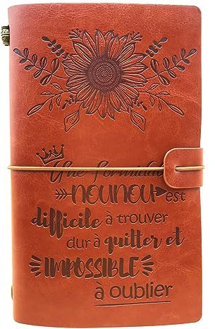 OMNIQI Cadeau Nounou Original, Journal Intime, Merci Nounou Noel Fin De Contrat, Merci Nounou Fin d'année Carnet De Notes (A5)