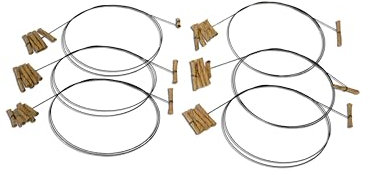 Cat Dancer Interactive Cat Toy - Fun and Fitness for Your Furry Friend - Engaging Paper Roll Attached with 30 Inches Flexible Spring Steel Wire for Playful Cats – 6 Pack