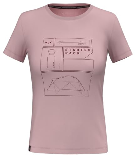 Salewa Damen Eagle Pack Dry Women T-Shirt, Zephyr, L EU