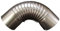 Heizung Rauchrohr, Ofenrohr, Rauchrohr, Ofenknie, Kaminofenrohr, Bogen Abgasrohr, Kaminofen Abgas, Kaminrohr, fur Festbrennstoffe wie Holz, Kohle, Stahlblech 100-150 mm (DN Ø 100 Bogen 90 Grad)