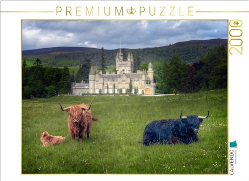 CALVENDO Puzzle Schloss Balmoral | 2000 Teile Lege-Größe 90 x 67 cm Foto-Puzzle für glückliche Stunden