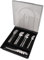 CAPASTEC Bandeja para Cubiertos con Tapa, Caja De Cubiertos Para Cajón De Cocina, Cubertero para Cajon Organizador De Utensilios Con Tapa Para Cucharas Y Tenedores 5 Compartimentos Negro