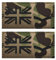 IR Reflektierender Patch Mit Britischer Flagge In Camouflage, Infrarot Identifikations Rang Moral Abzeichen, Geeignet Für Taktische Westen Und Camouflage Uniformen – Level 1